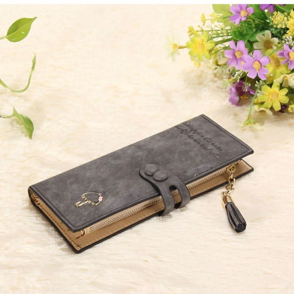 Large Capacity Clutch For Women Ladies Credit Card Holder Cash Phone Handbag US